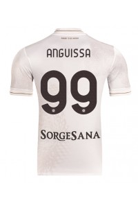SSC Napoli Frank Anguissa #99 Voetbaltruitje Uit tenue 2025-26 Korte Mouw